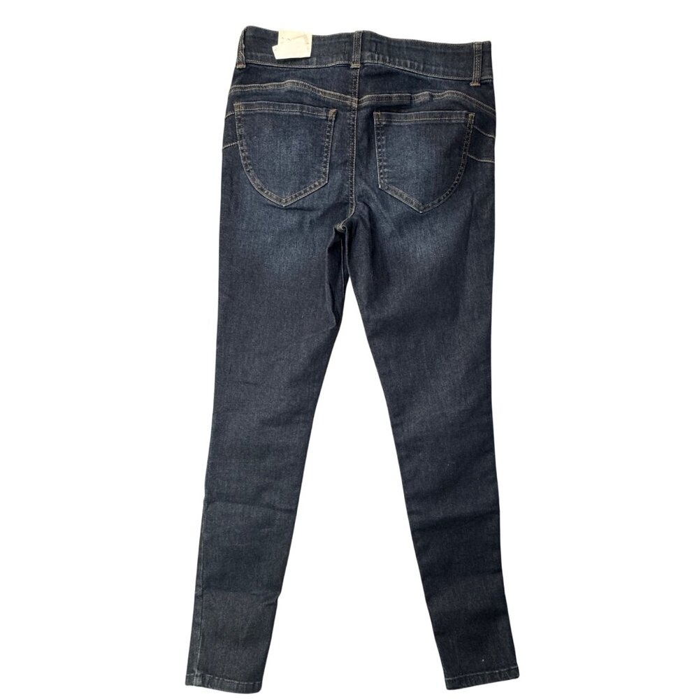 Candies Skinny Jeans Size 5/27W Dark Wash‎ Denim Stretch Sculpt Jeans Push Up - Picture 5 of 10